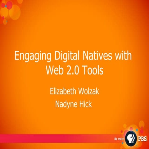 Engaging digital natives with web 2.0 tools