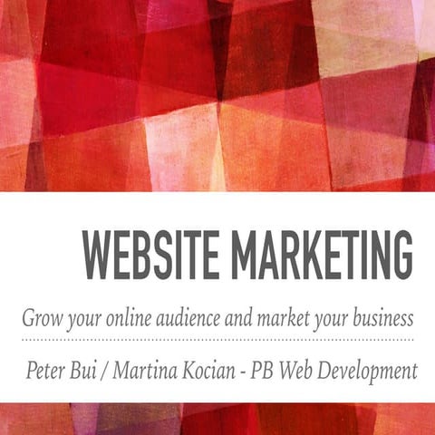Website foundations for a good digital marketing plan