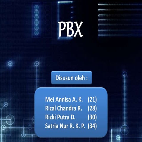 Mengenal PBX