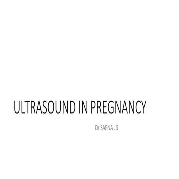 Ultrasound in pregnancy and PC- PNDT.pptx