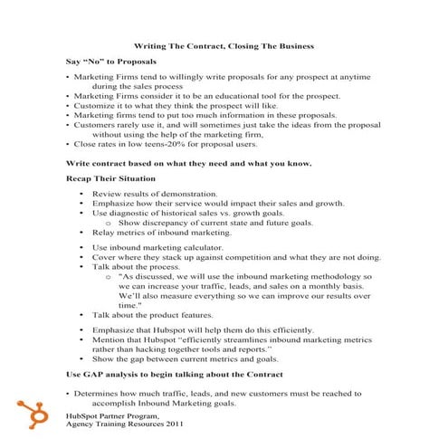 [PC-P] Writing The Contract & Closing The Business Outline.pdf