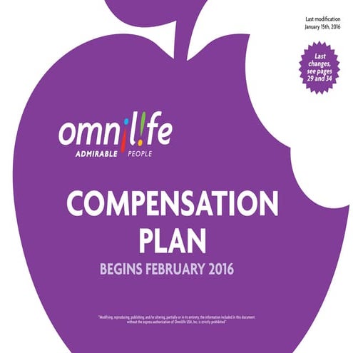 Compensation Plan Omnilife