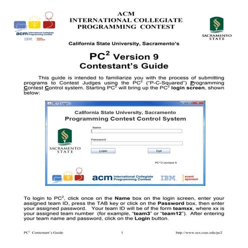 Pc2 v9teamguide | PDF