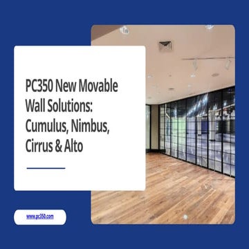 Innovative Sliding Doors by PC350 A New Era for Canadian Workspaces | PPTX