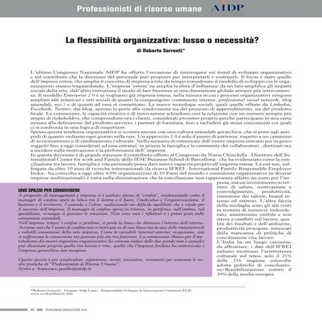 Persone & Conoscenze N° 61 luglio-agosto2010