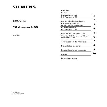 Pc adapter usb - manual | PDF