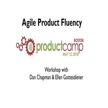 Agile Product Fluency