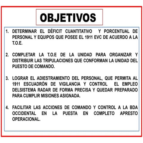 PCAO 1911 EVC al estudio de la unidad ....