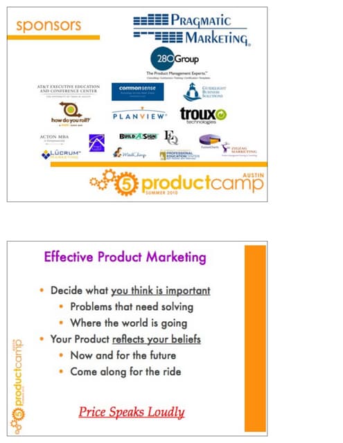 Product Pricing: What your pricing says about you