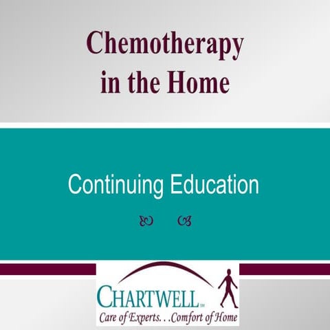 1. Chemo in the home