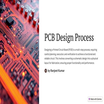 PCB Design Process | Key Steps for Efficient Circuit Board Development