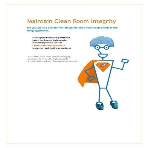 PCB Clean Room, Circuit Board Imaging