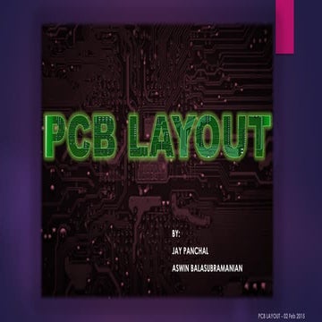 Pcb layout