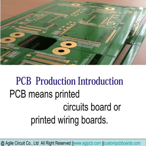 PCB Production Introduction /How to Make PCB (1)