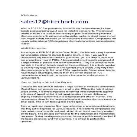 PCB Products Circuit Board Prototype.docx