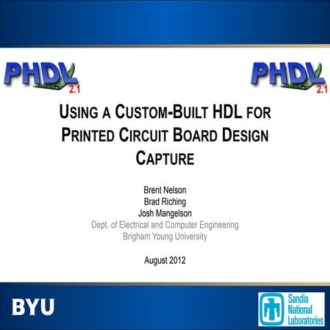 PCBWest presentation 2012