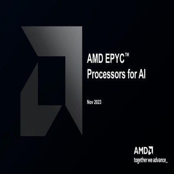 PCCC23：日本AMD株式会社 テーマ２「AMD EPYC™ プロセッサーを用いたAIソリューション」