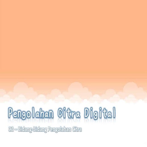 Pcd 02 - bidang pengolahan citra | PPT
