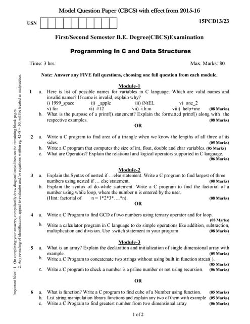 Oop sample ktu | PDF