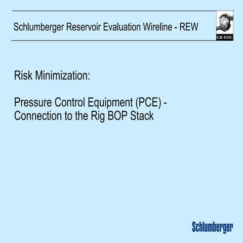 PCE on rig for Engnineer and non eng information.ppt