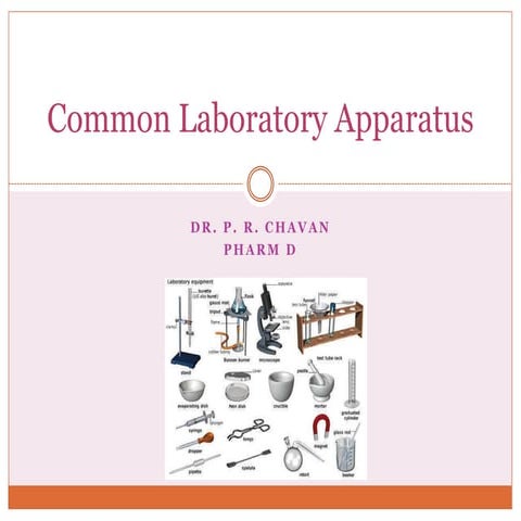 common laboratory apparatus ppt