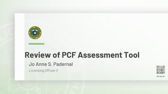 Primary Care Workers Certification - Department of Health | PPTX
