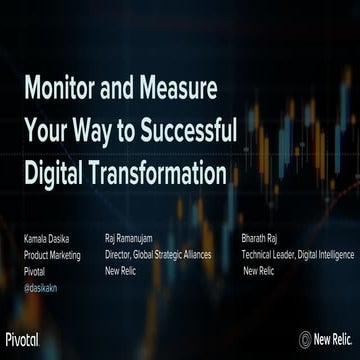 Monitor and Measure Your Way to Successful Digital Transformation