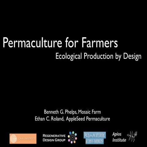 Permaculture for Farmers 2009