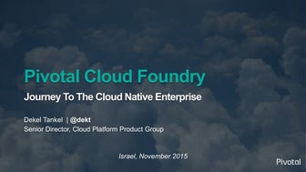 What's new in Pivotal Cloud Foundry 1.6