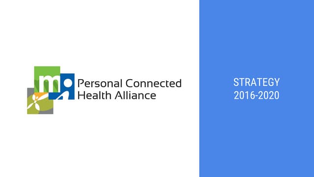 What is personal connected health?