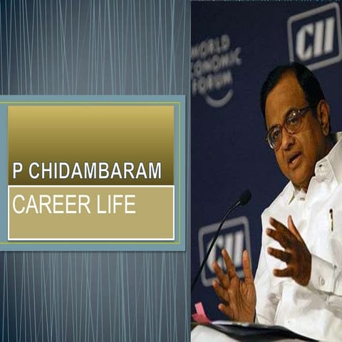 P Chidambaram