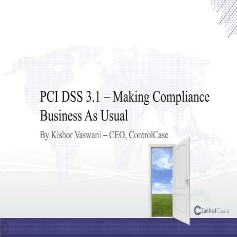PCI DSS Business as Usual