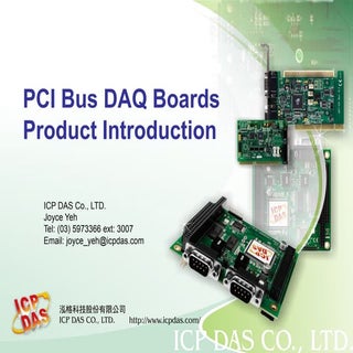 ICPDAS - PCI bus DAQ card product i...