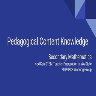 PCK Secondary Math.pptx