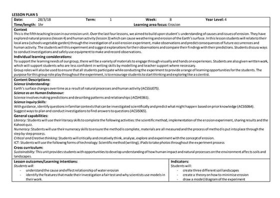 Weather Lesson Plan | PDF | Weather | Science
