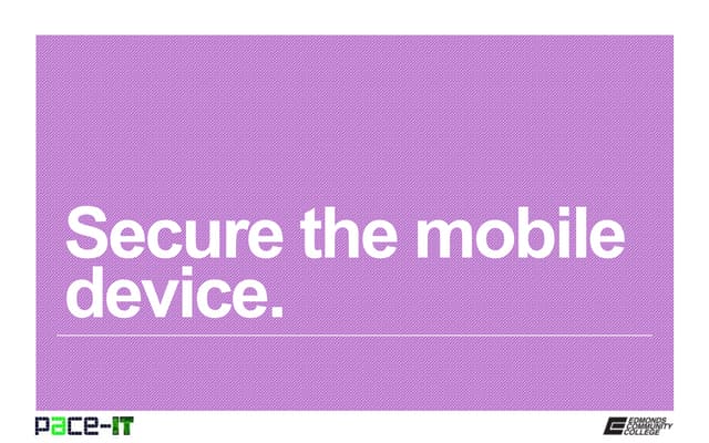 Pace IT - Secure Mobile Devices