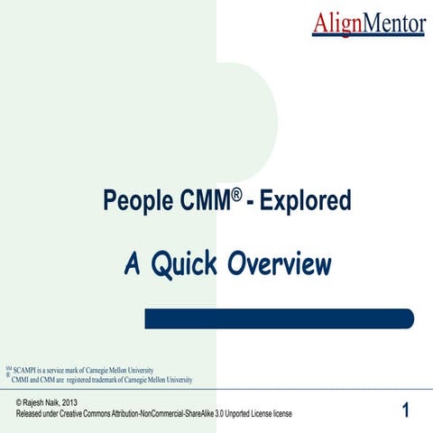 People CMM - Explored: A Quick Overview