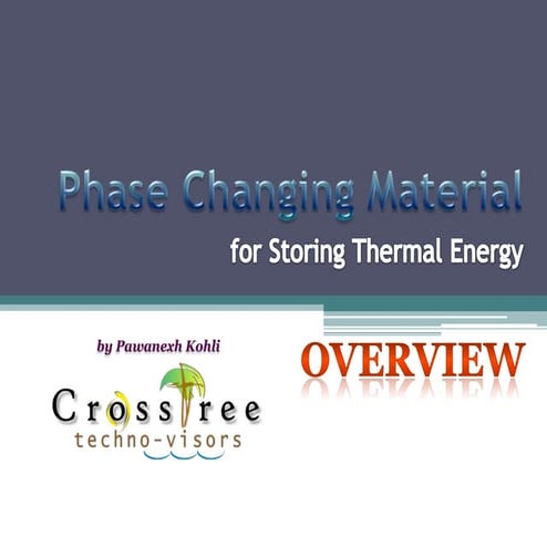 PCM - Thermal Storage Cells