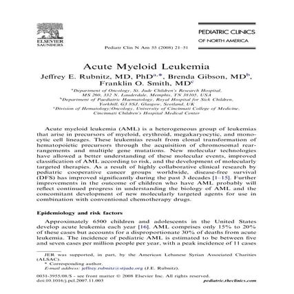 Acute Myeloid Leukemia (PCNA)