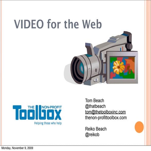 Video For The Web
