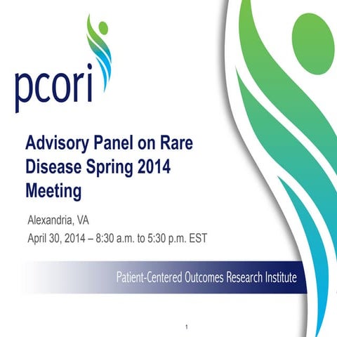 Advisory Panel on Rare Disease Spring 2014 Meeting