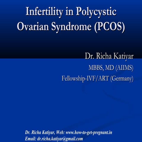 PCOS and Infertility