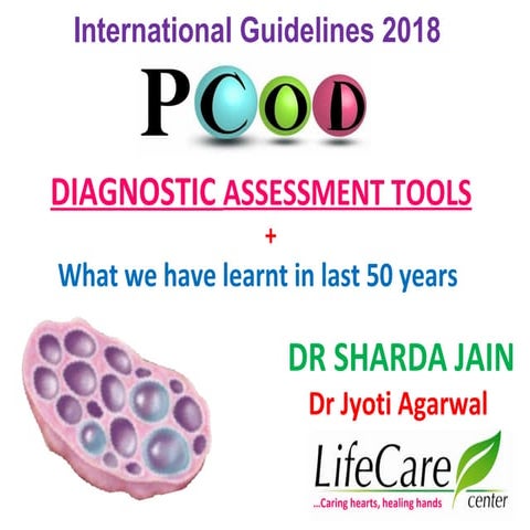 International Guidelines 2018 PCOD Dr Sharda Jain , Dr Jyoti Agarwal | PPT