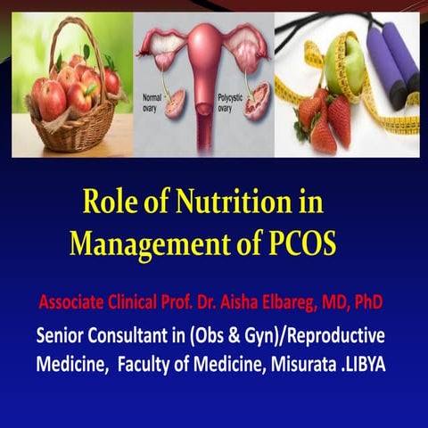 Role of Nutrition in Management of PCOS