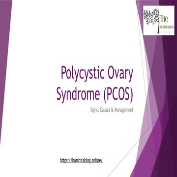 Understanding PCOS: Signs, Causes & Management | PPTX