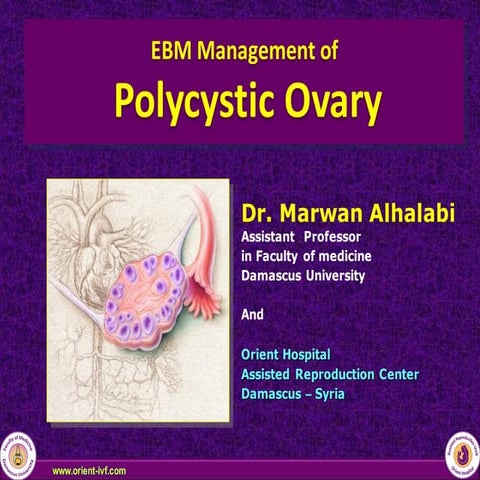 EBM Management of  Polycystic Ovary