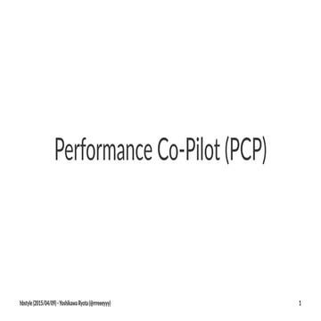 Performance Co-Pilot