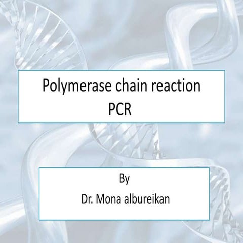 Pcr | PPTX