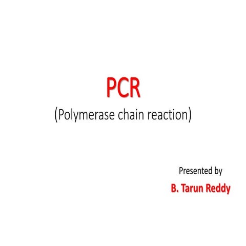 Pcr