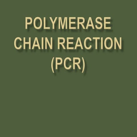 PCR